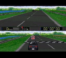 Shutokou Battle 94: Drift King screenshot 4 for Super Famicom